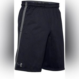 Under Armour Men's UA Tech HeatGear Athletic Mesh Shorts large black
